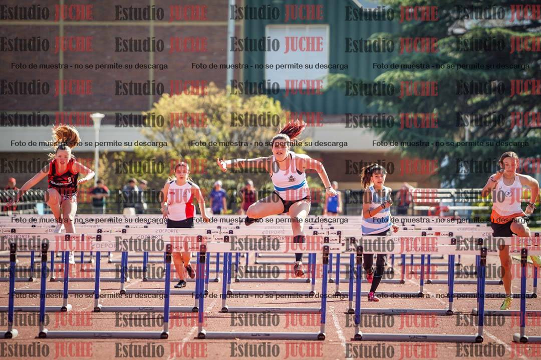 Fotos de los 80 m con vallas de mujeres - serie 2 (incluye hexatlón)