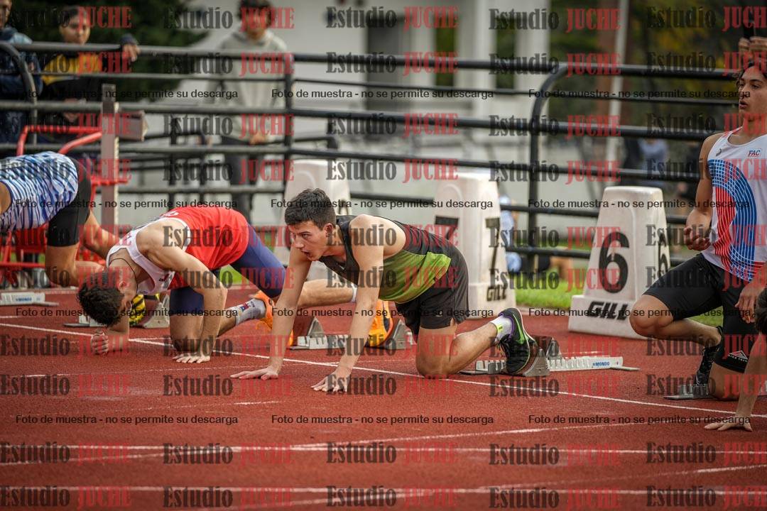 Fotos de los 110 m con vallas de varones