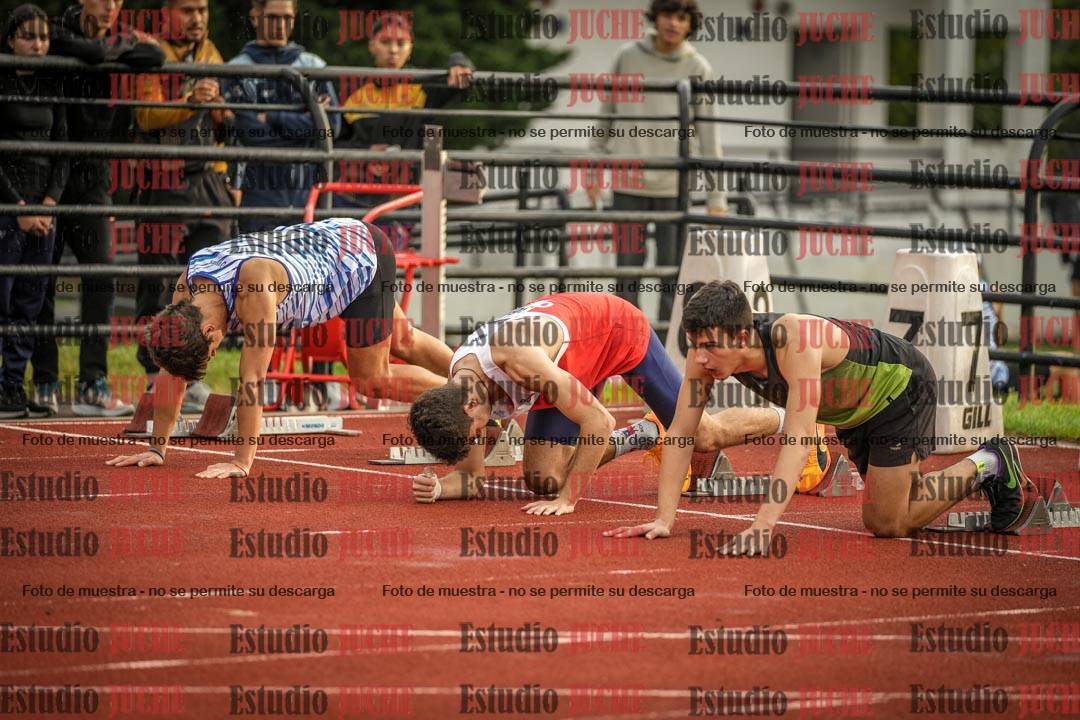 Fotos de los 110 m con vallas de varones