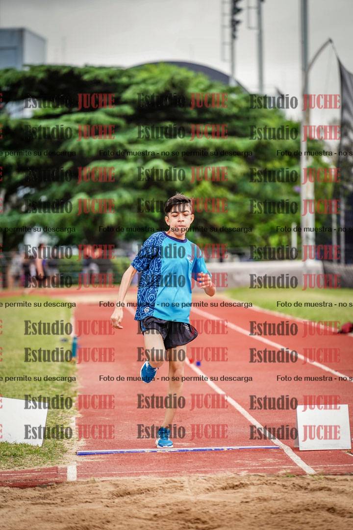 Fotos del salto en largo de varones - U14