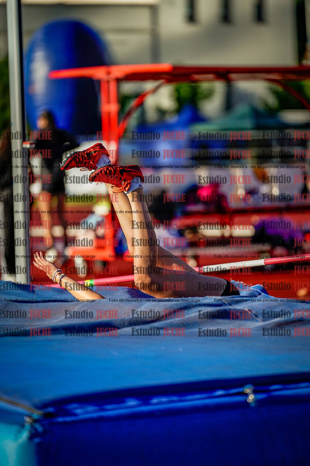 Fotos del salto en alto de mujeres