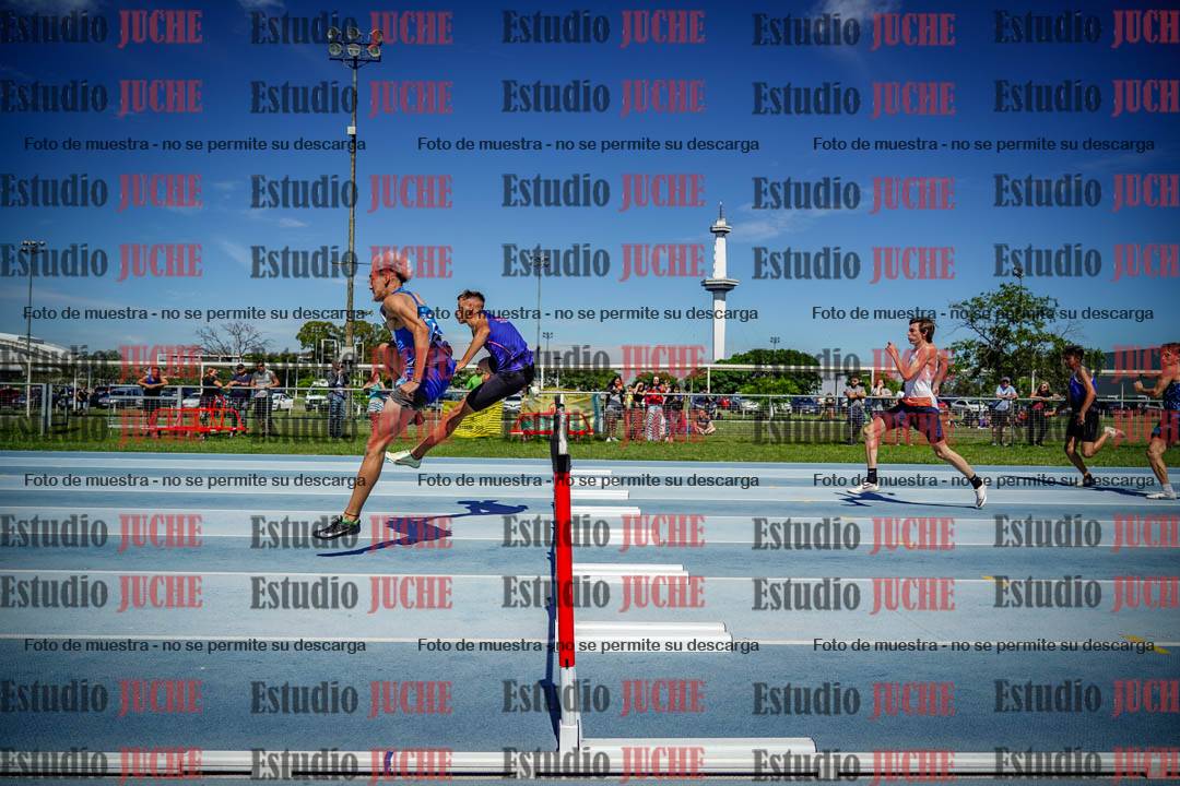 Fotos de los 110 m con vallas de varones