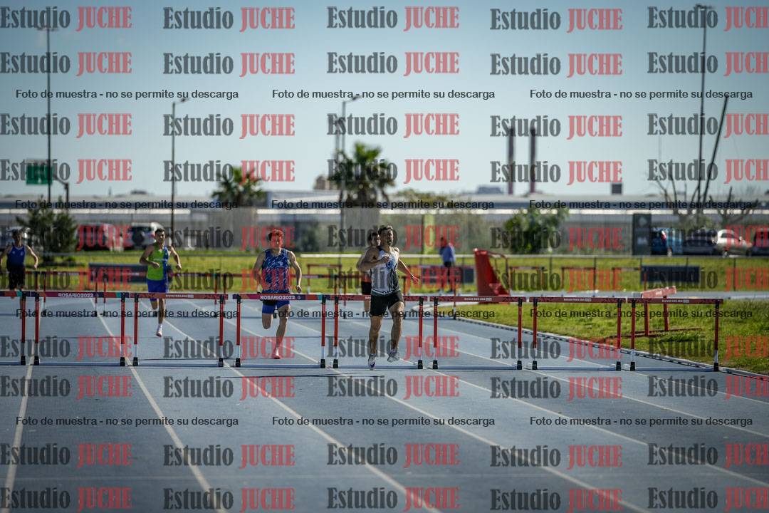 Fotos de los 400 m con vallas de varones