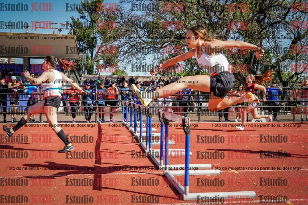 Fotos de los 80 m con vallas de mujeres - serie 2 (incluye hexatlón)