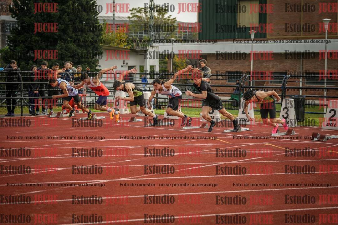 Fotos de los 110 m con vallas de varones