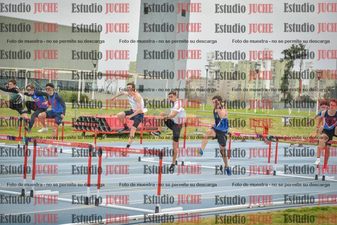 Fotos de los 110 m con vallas de varones