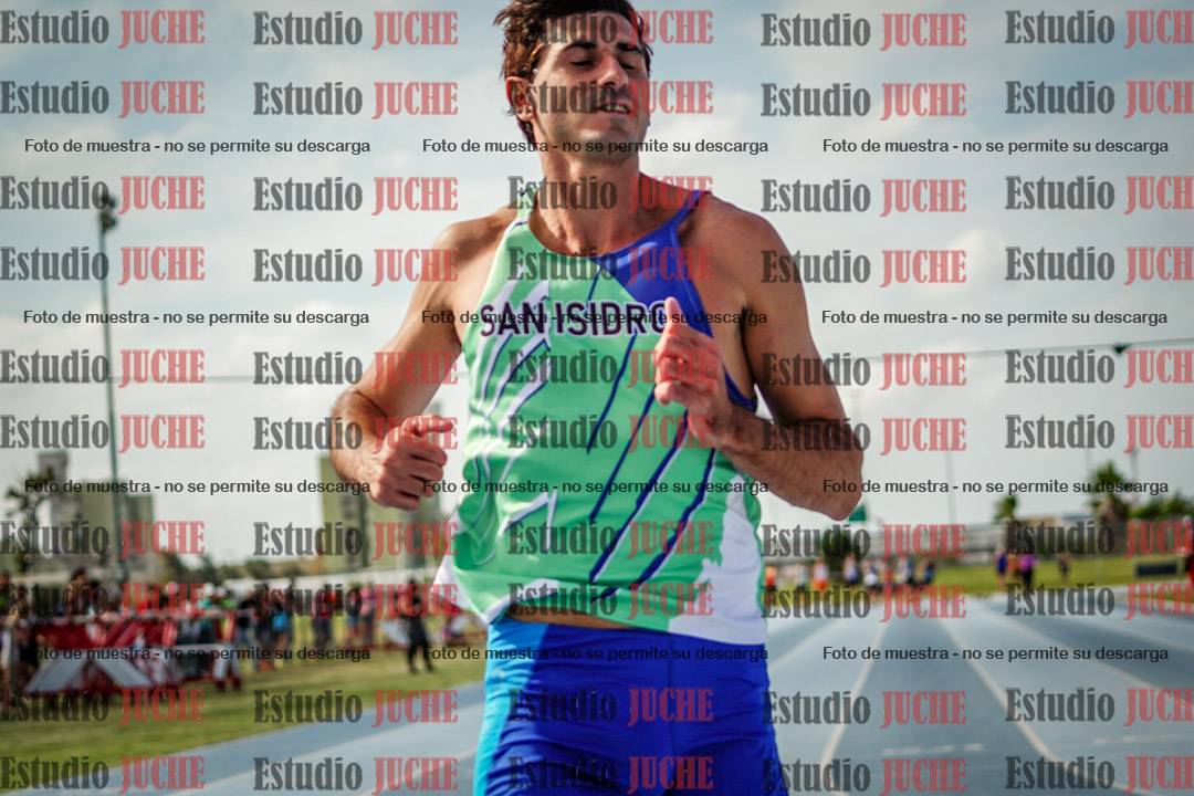 Fotos de los 100 m llanos de varones
