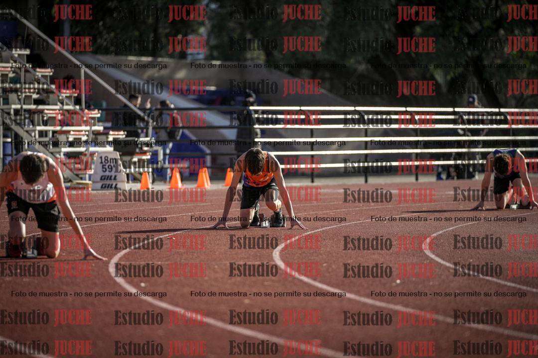 Fotos de los 400 m con vallas de varones