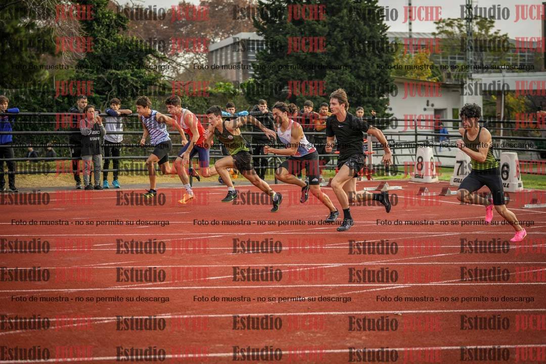 Fotos de los 110 m con vallas de varones