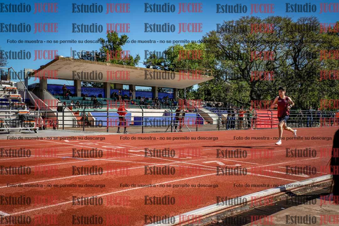 Fotos de los 295 m con vallas de varones