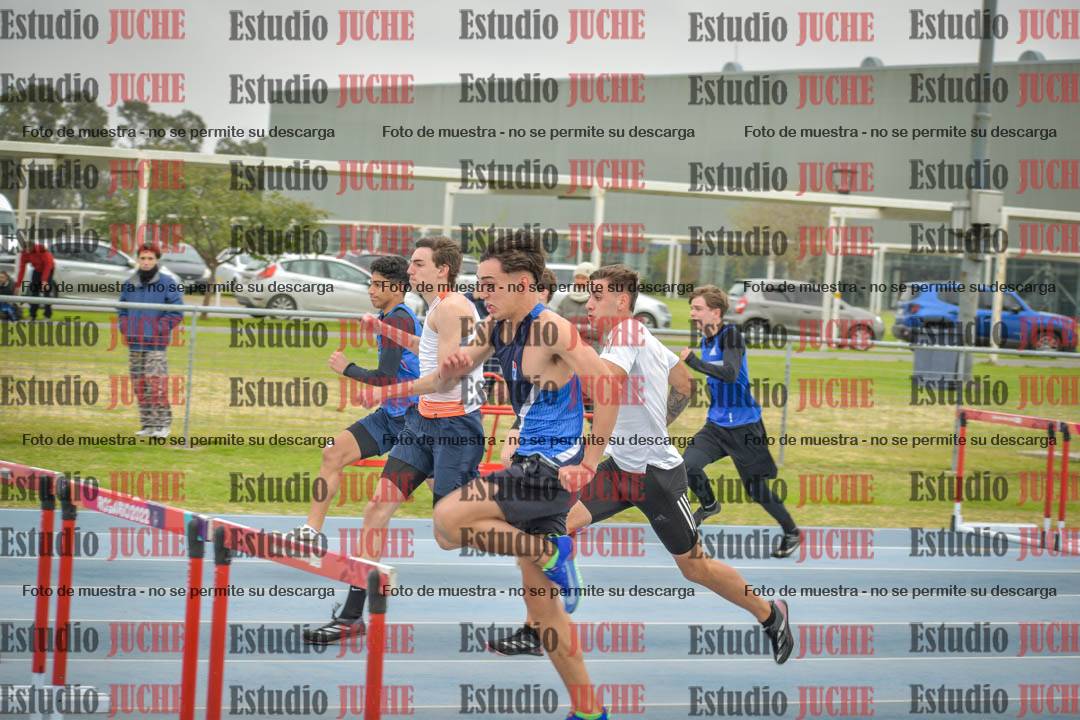 Fotos de los 110 m con vallas de varones