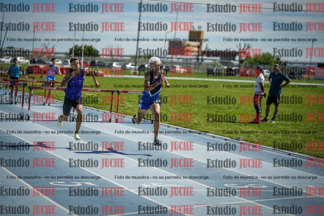 Fotos de los 110 m con vallas de varones