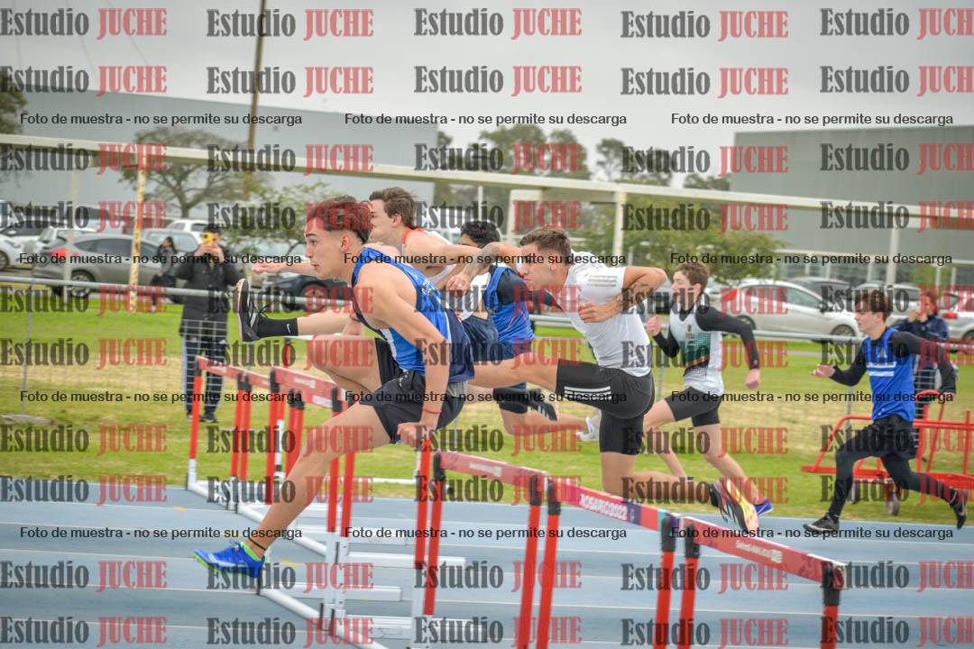 Fotos de los 110 m con vallas de varones