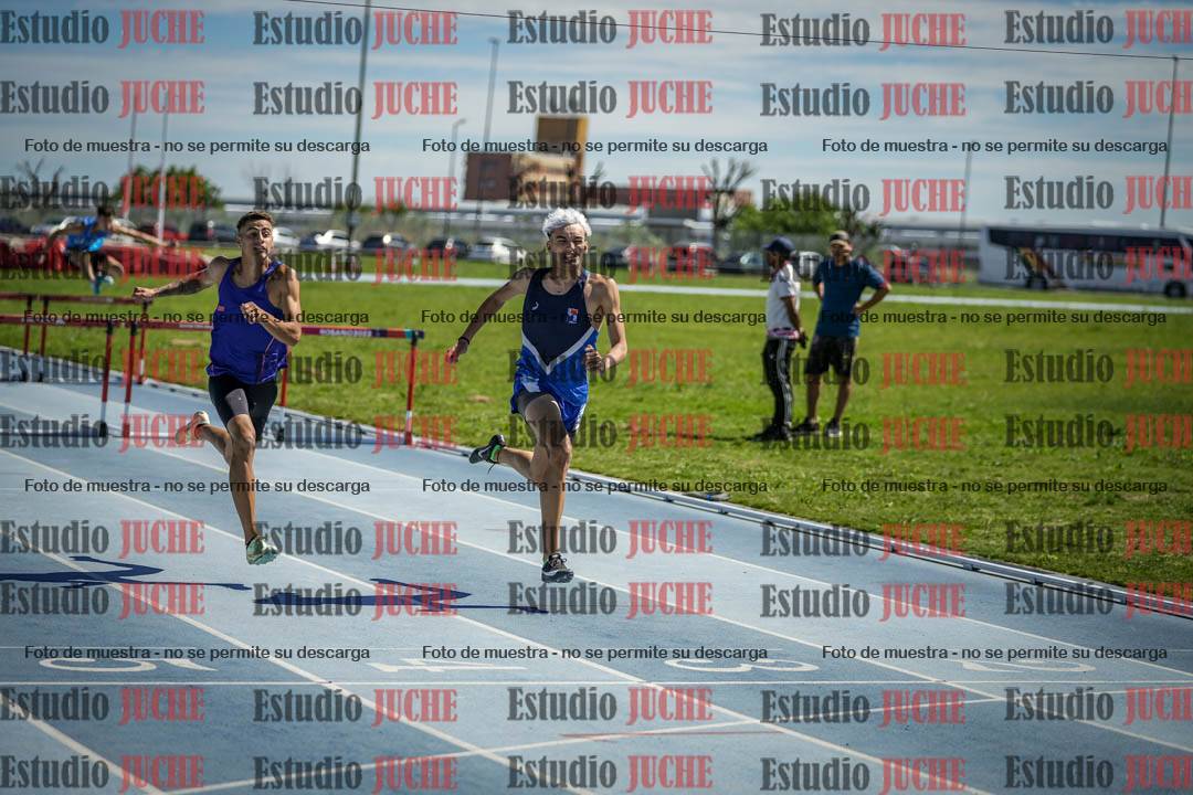 Fotos de los 110 m con vallas de varones