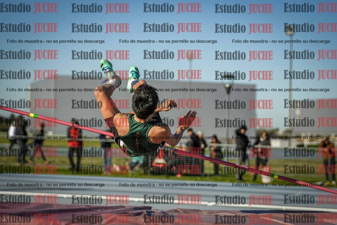 Fotos del salto en alto de varones