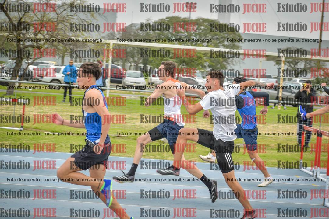 Fotos de los 110 m con vallas de varones