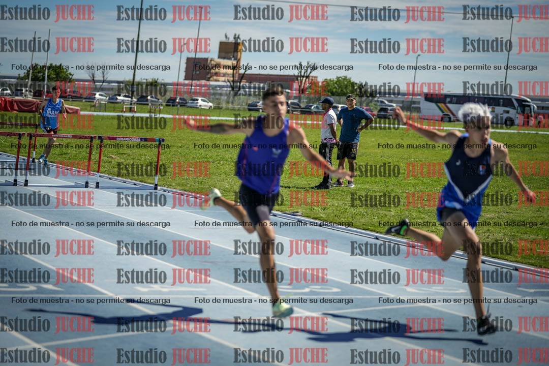 Fotos de los 110 m con vallas de varones