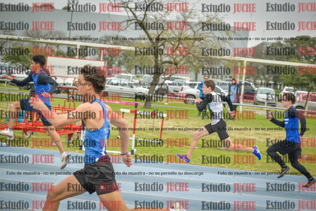Fotos de los 110 m con vallas de varones