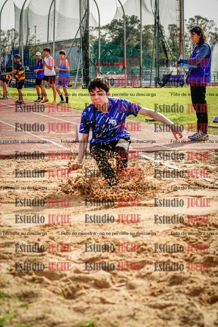 Fotos del salto en largo de varones
