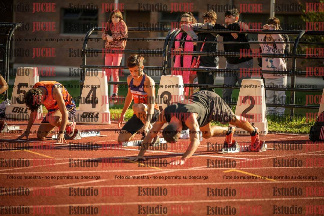 Fotos de los 110 m con vallas de varones