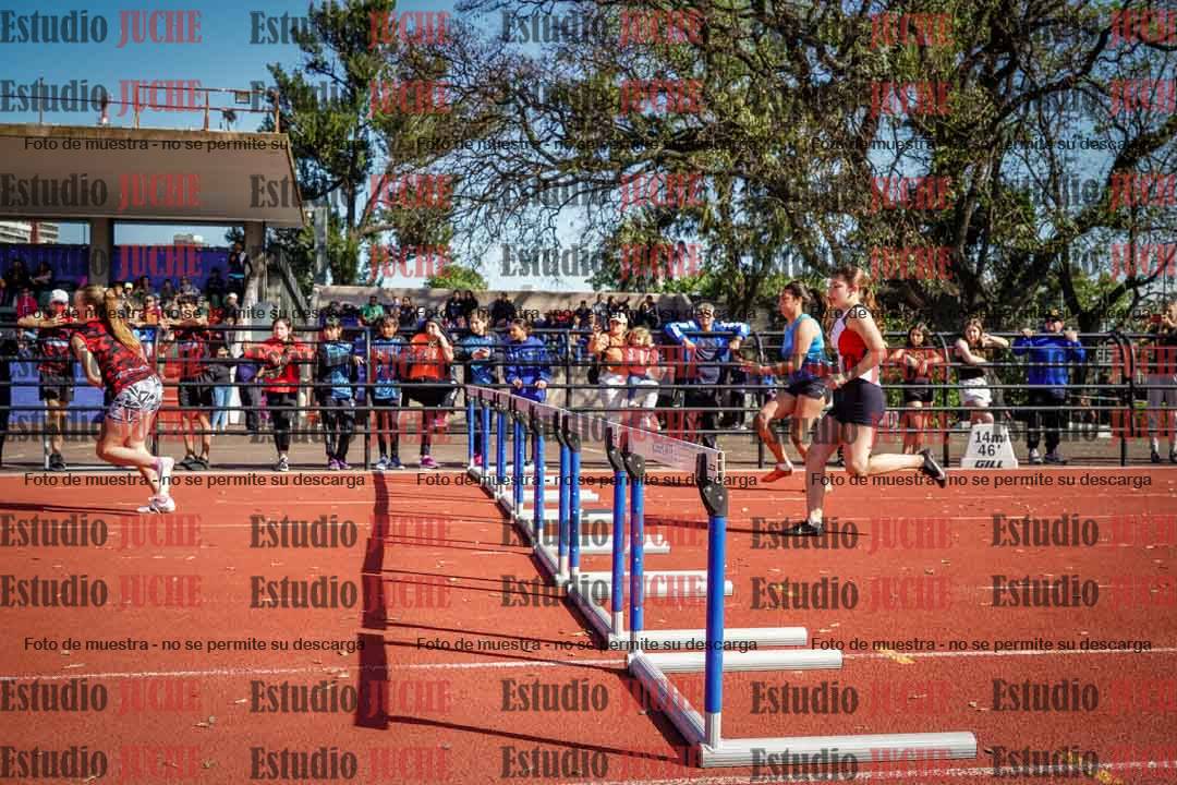 Fotos de los 80 m con vallas de mujeres - serie 2 (incluye hexatlón)