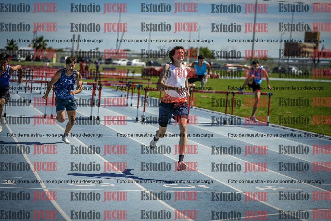 Fotos de los 110 m con vallas de varones