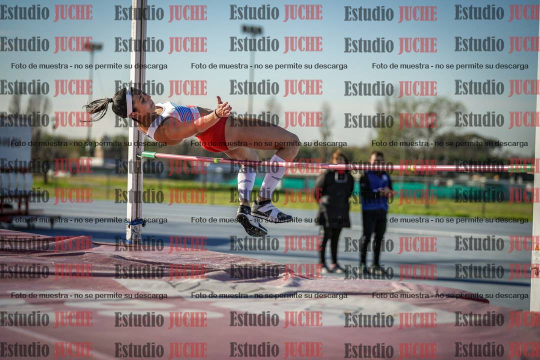 Fotos del salto en alto de mujeres - heptatlón 2
