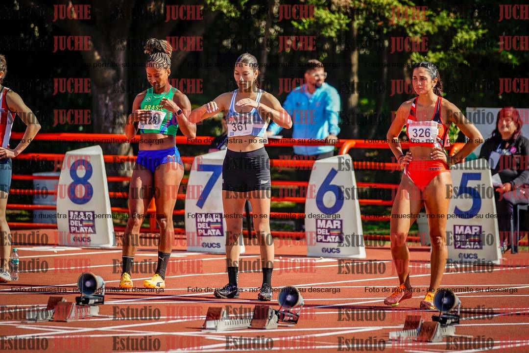 Fotos de los 100 m de mujeres