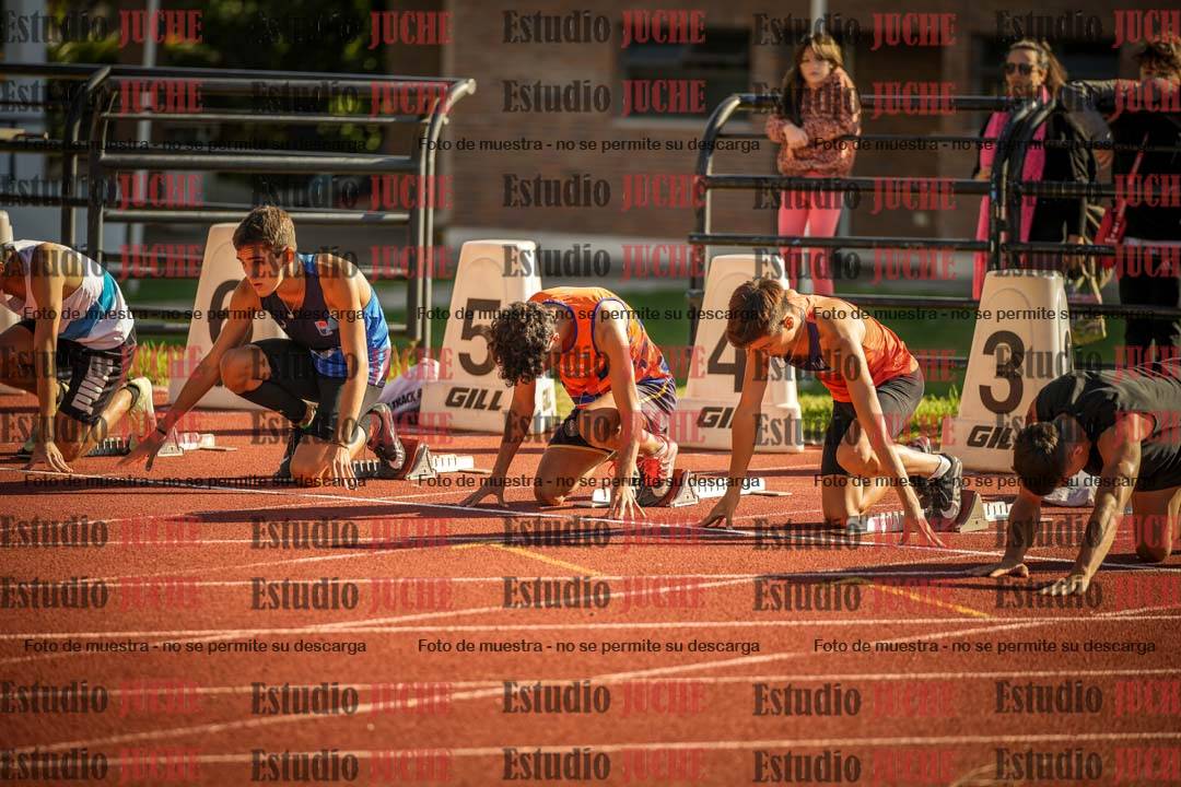 Fotos de los 110 m con vallas de varones