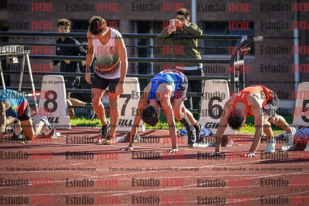 Fotos de los 110 m con vallas de varones