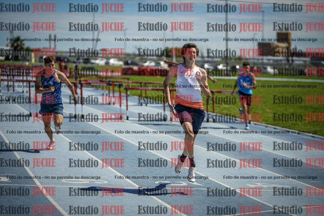 Fotos de los 110 m con vallas de varones