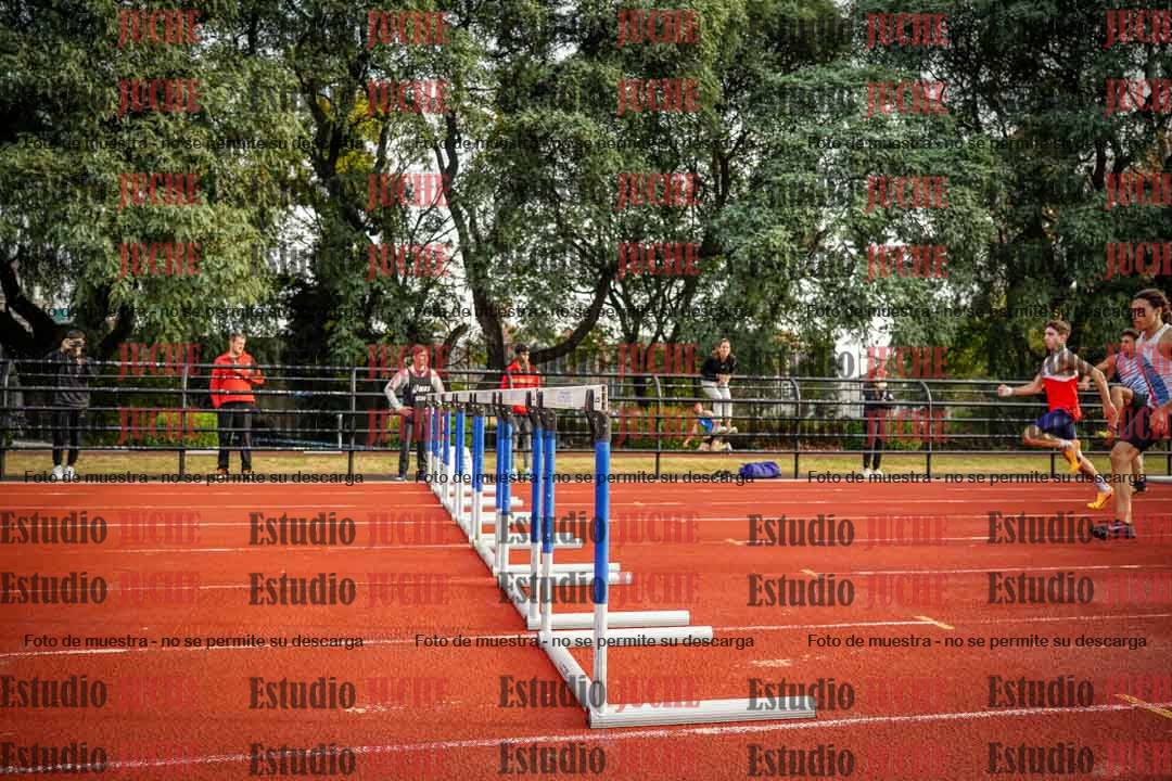 Fotos de los 110 m con vallas de varones