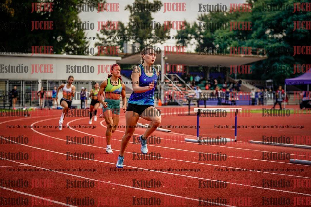 Fotos de los 400 m con vallas de mujeres
