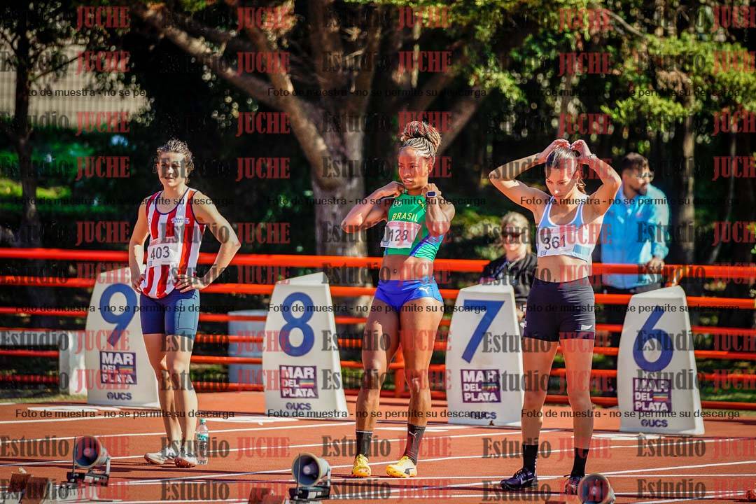 Fotos de los 100 m de mujeres