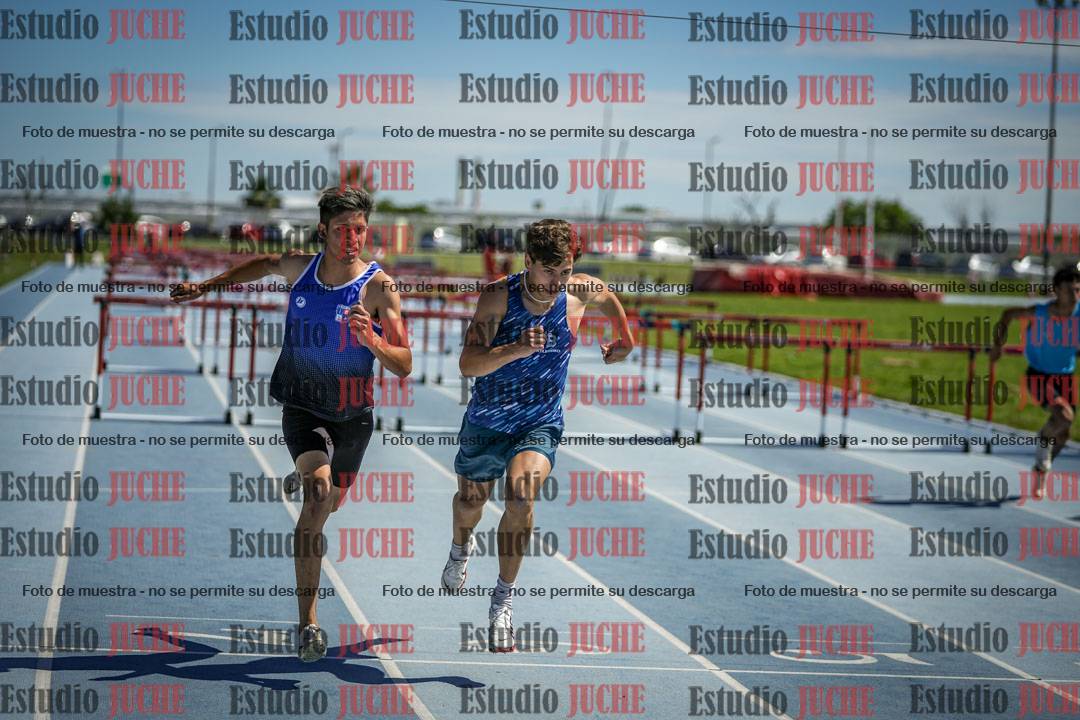 Fotos de los 110 m con vallas de varones