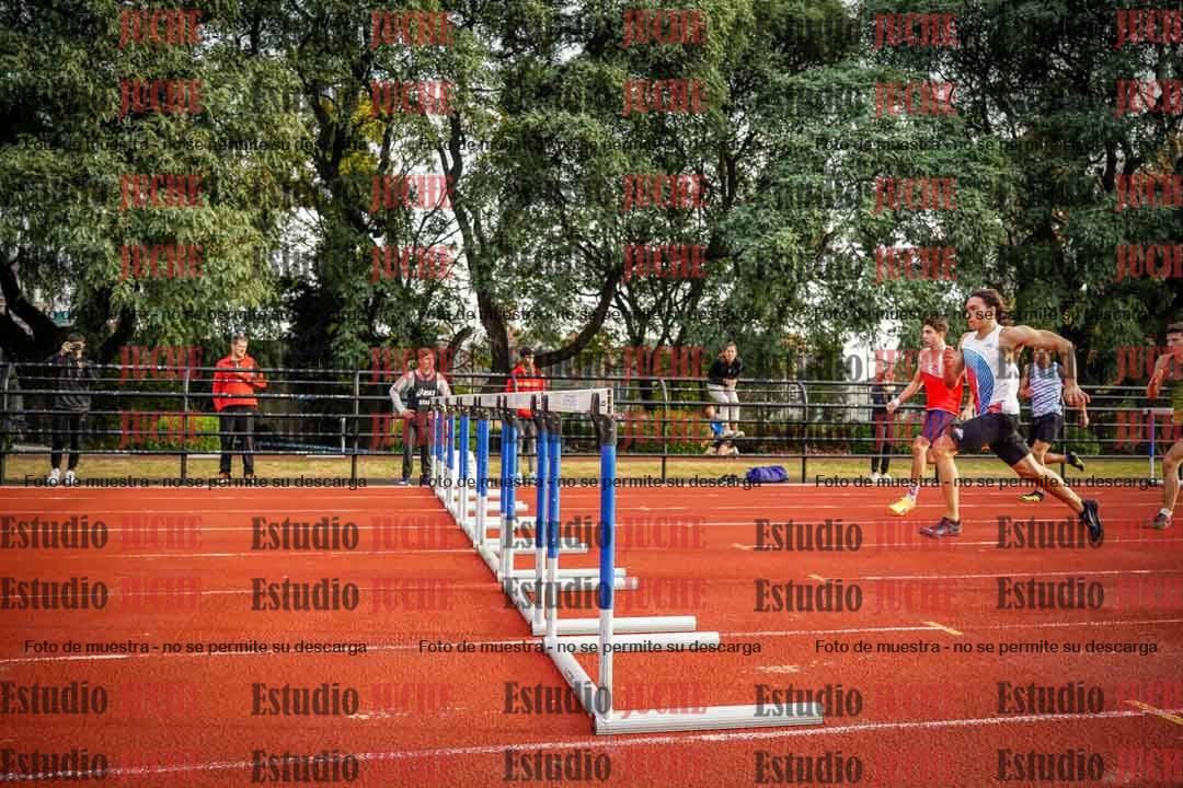 Fotos de los 110 m con vallas de varones