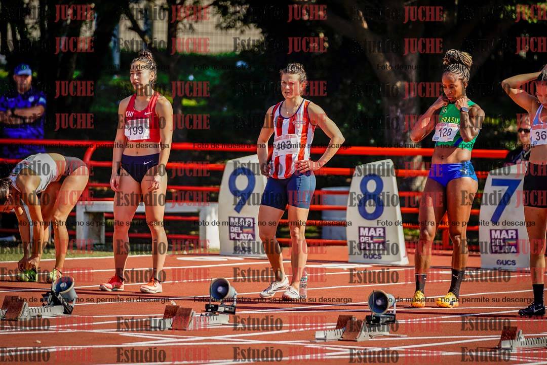 Fotos de los 100 m de mujeres