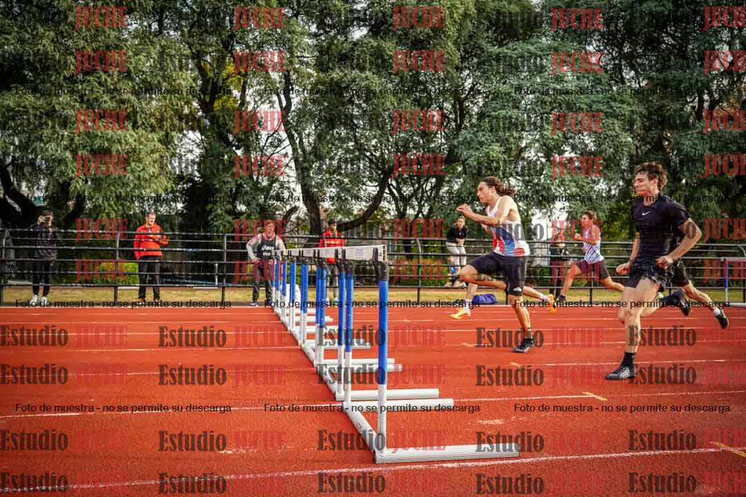 Fotos de los 110 m con vallas de varones