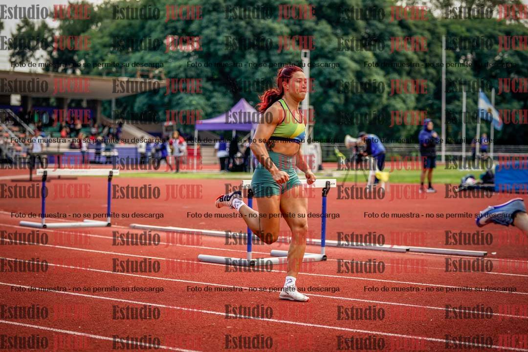 Fotos de los 400 m con vallas de mujeres