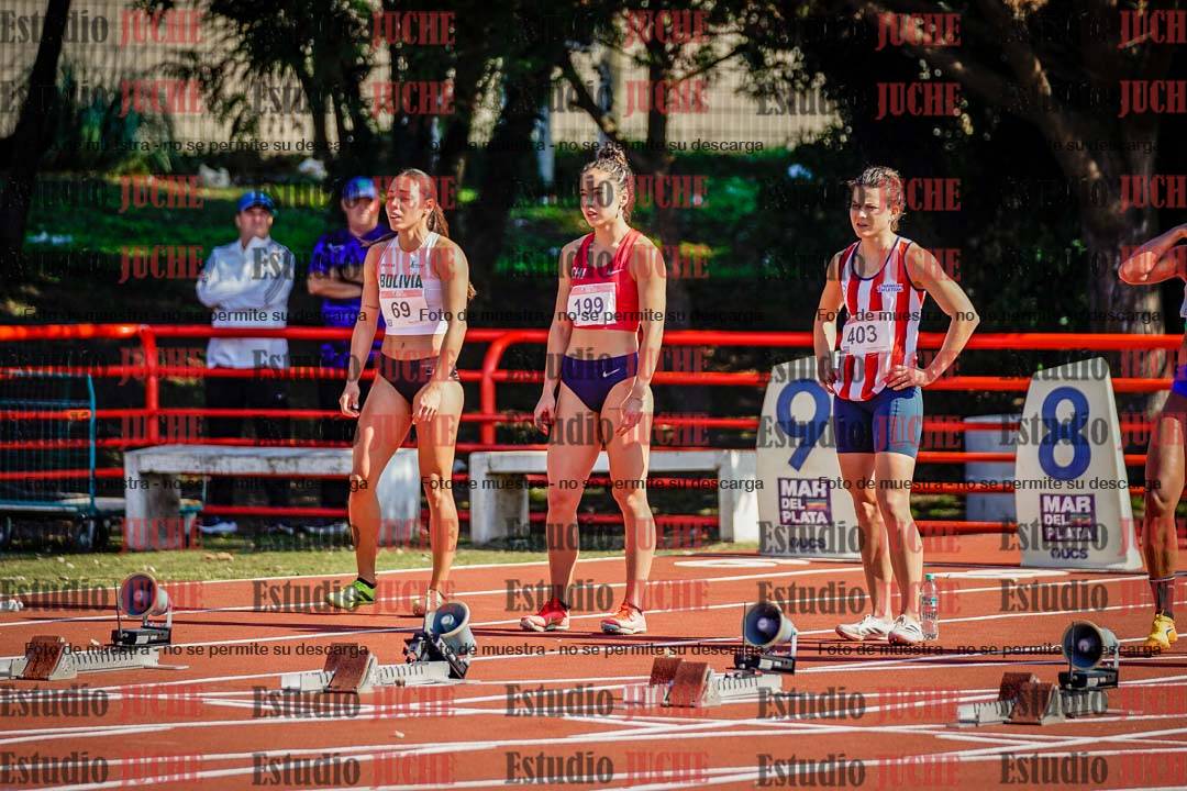 Fotos de los 100 m de mujeres