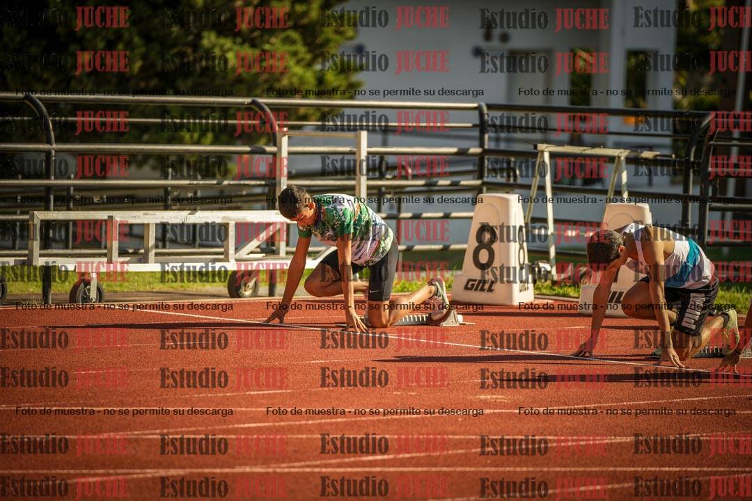 Fotos de los 110 m con vallas de varones