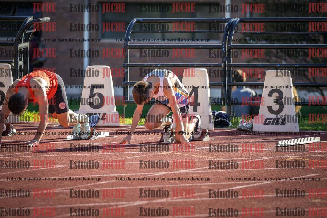 Fotos de los 110 m con vallas de varones