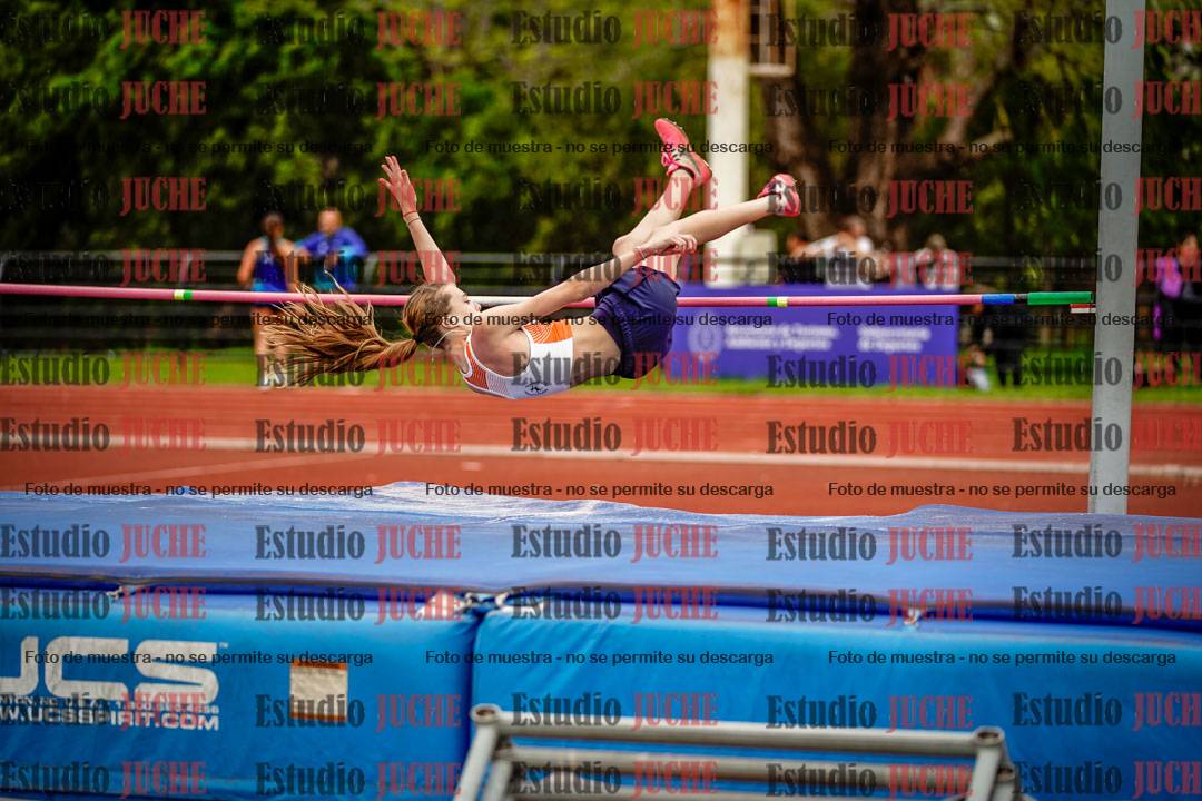 Fotos del salto en alto de mujeres