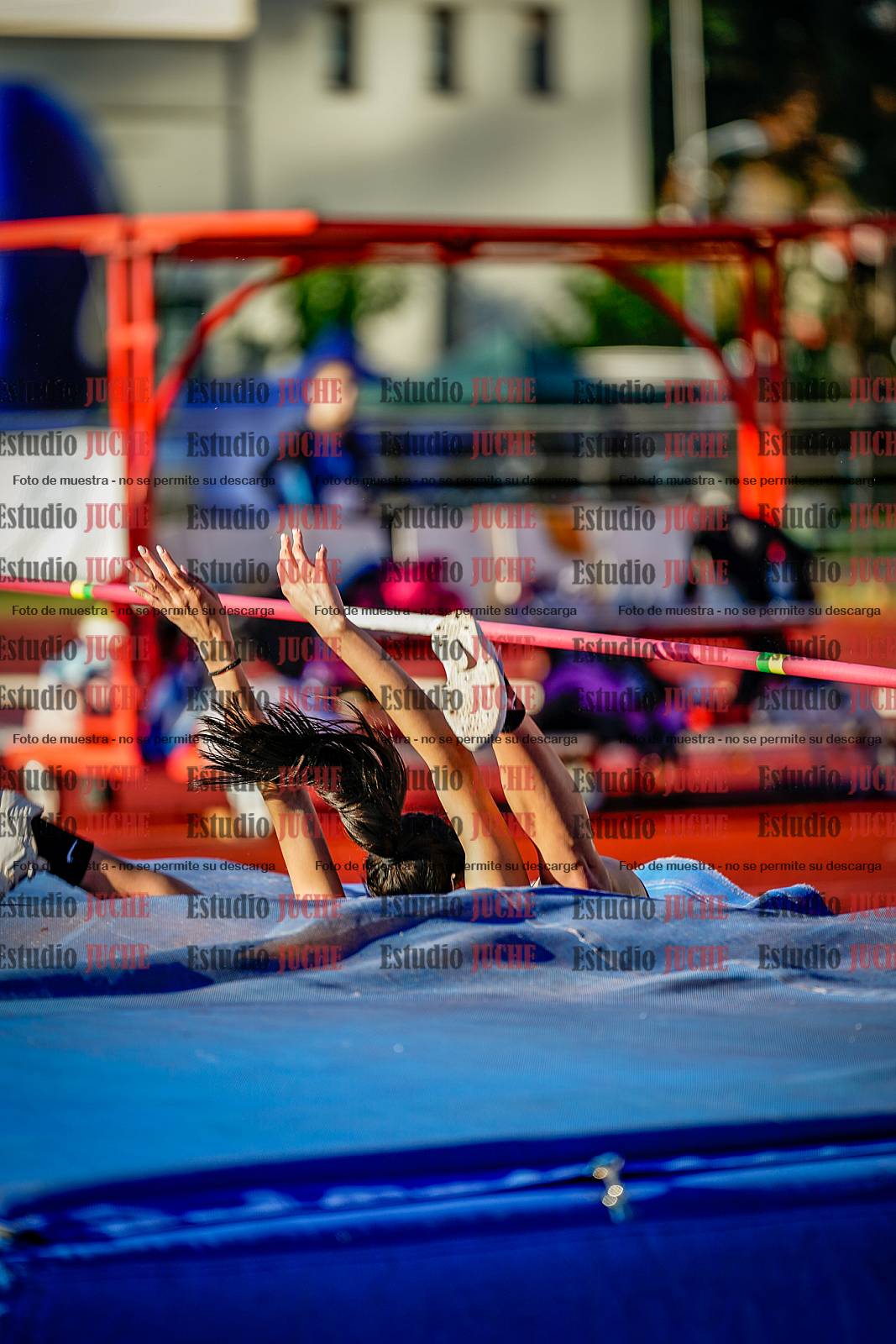 Fotos del salto en alto de mujeres