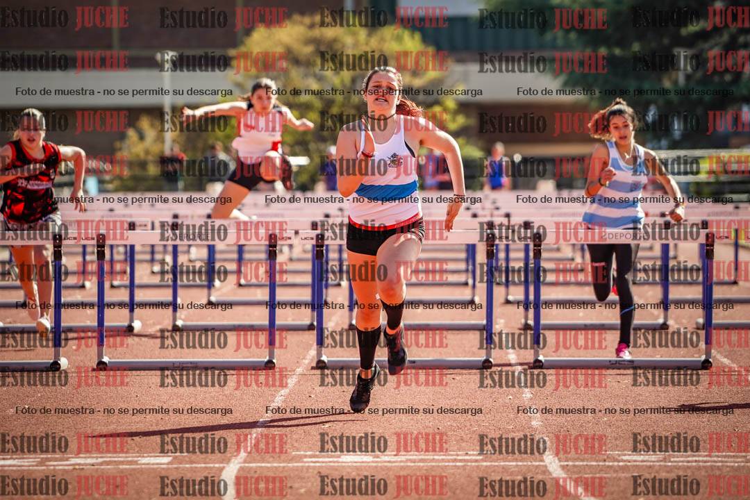 Fotos de los 80 m con vallas de mujeres - serie 2 (incluye hexatlón)