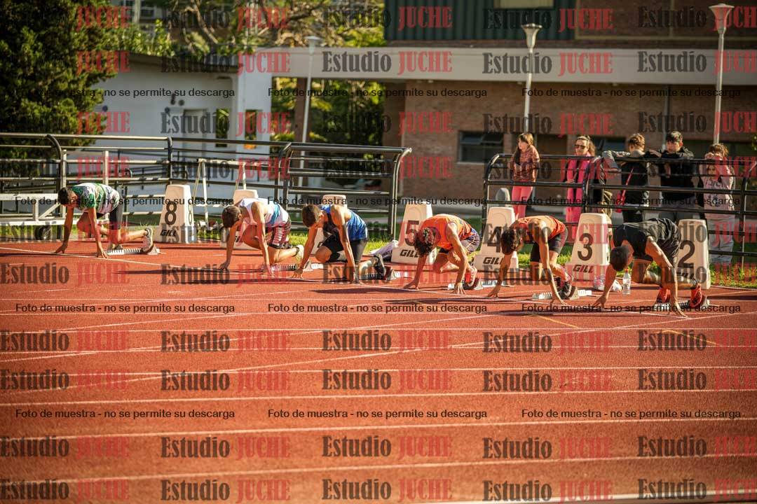 Fotos de los 110 m con vallas de varones