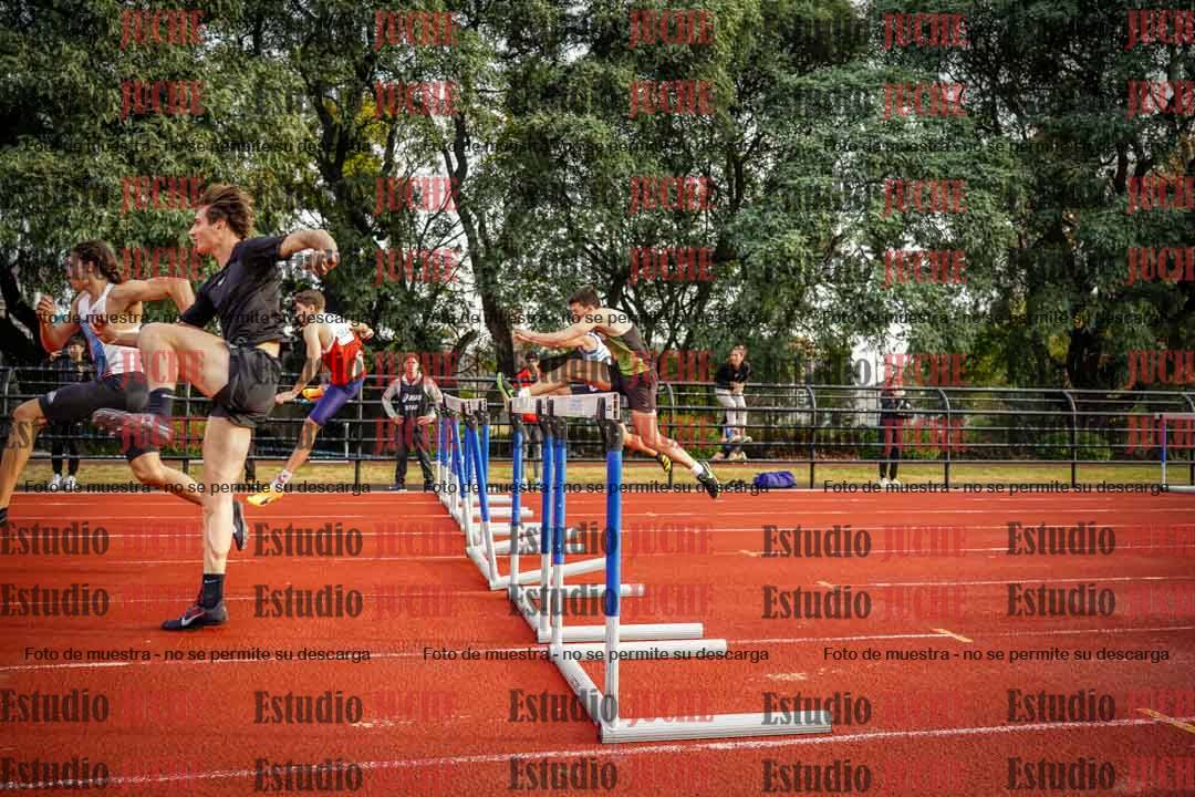 Fotos de los 110 m con vallas de varones
