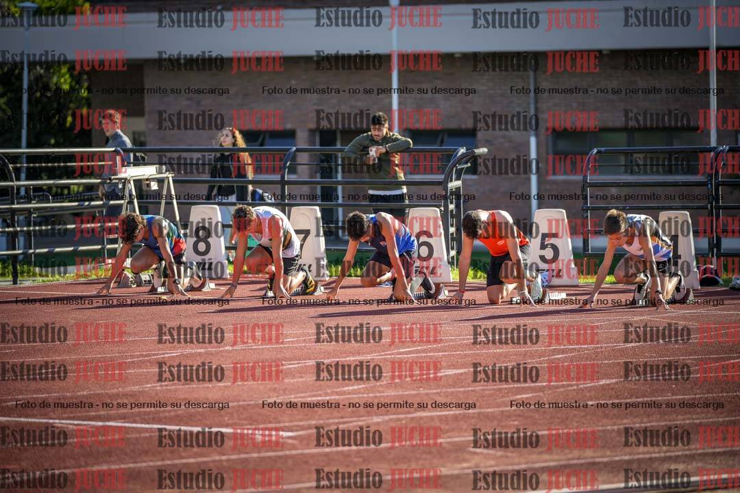 Fotos de los 110 m con vallas de varones