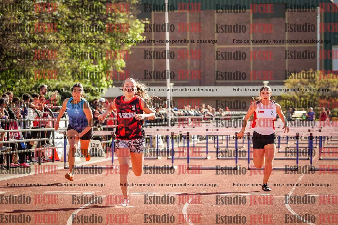 Fotos de los 80 m con vallas de mujeres - serie 2 (incluye hexatlón)