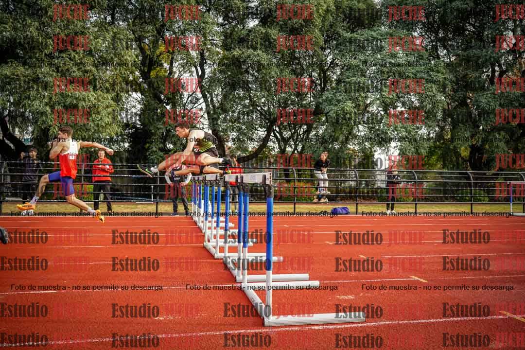 Fotos de los 110 m con vallas de varones